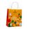 Paper tote bag with Christmas motifs and inscription "I give you joy".