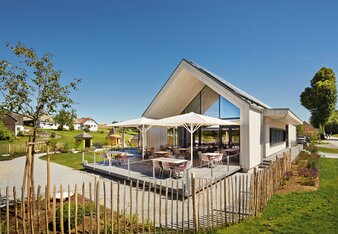 Gesamtansicht des Bio-Gasthaus Leibspeis' | © SONNENTOR Schrägstrich @nudlholz.at