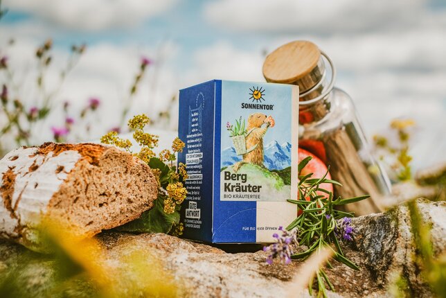 Bergkräutertee Sonnentor | © SONNENTOR