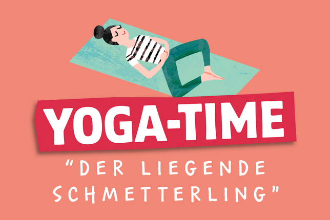 Yoga liegender Schmetterling | © SONNENTOR