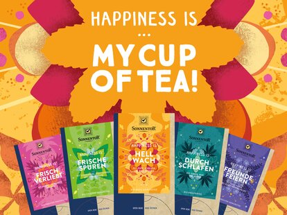 Happiness is Teesorten | © SONNENTOR