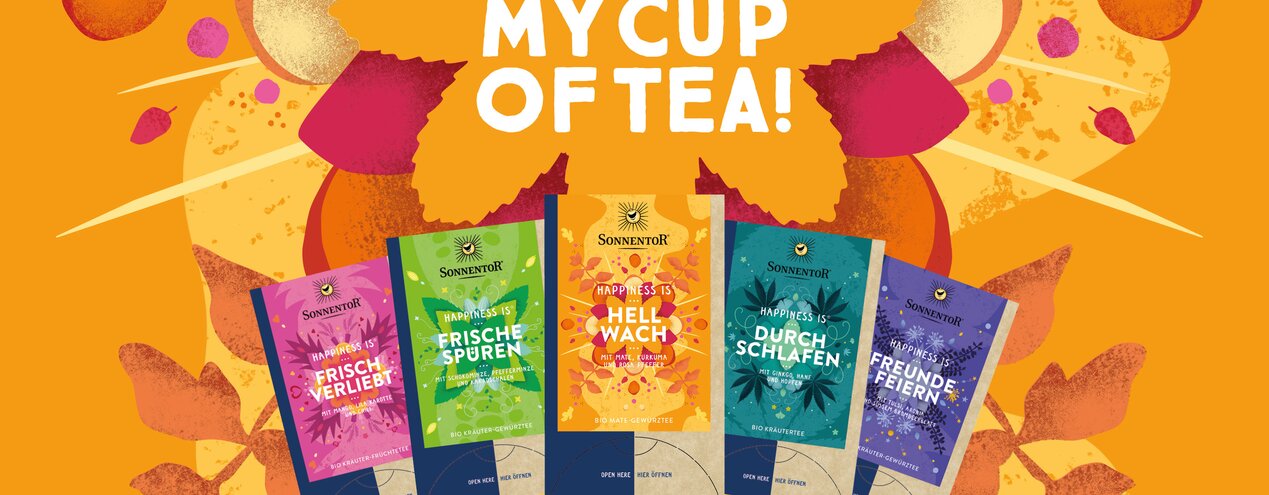 Happiness is Teesorten | © SONNENTOR