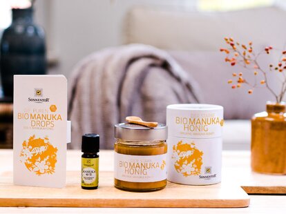 Das Sonnentor Manuka-Honig Sortiment | © SONNENTOR