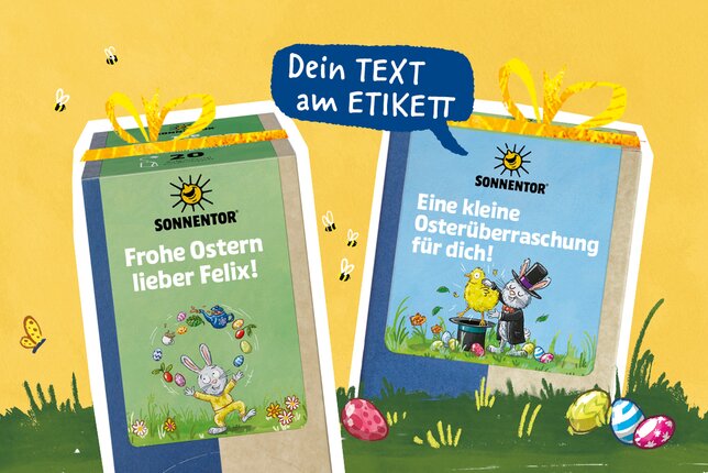 Individuelles Probier Mal Ostern Tee & Gewürz | © SONNENTOR