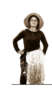 Black and white photo of farmer Pillaci. | © SONNENTOR