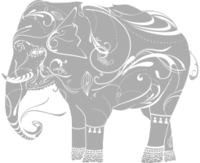 Auf dem Foto sieht man einen Elefanten abgebildet. Er steht für Weisheit und vertritt den Schwarztee. | © SONNENTOR
