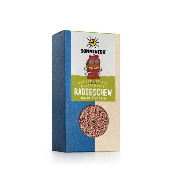 Radieschen bio 120 g, Packung