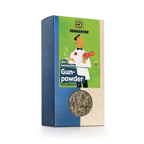 Chines. Grüntee Gunpowder kbA, 100g