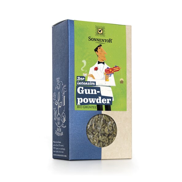 Chines. Grüntee Gunpowder kbA, 100g