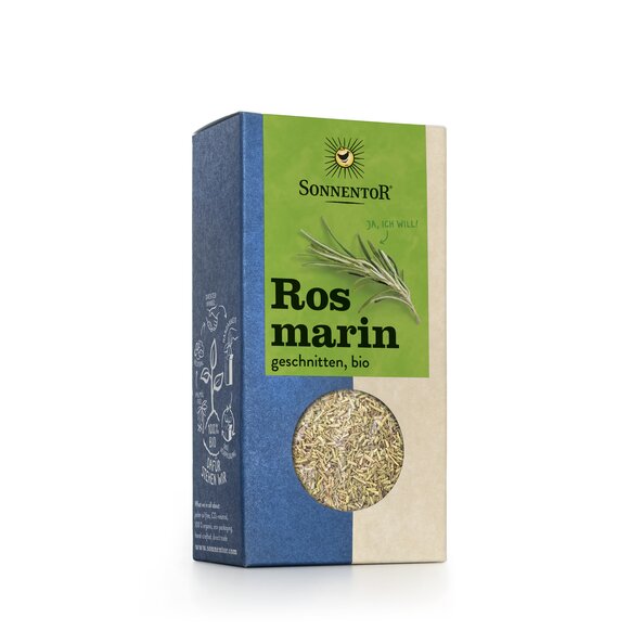Rosmarin geschnitten bio 25 g, Packung