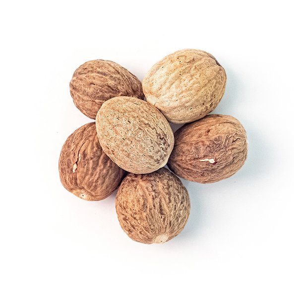 Photo of six Nutmegs.