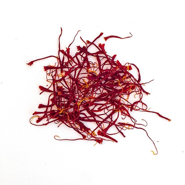In the photo you can see saffron threads.