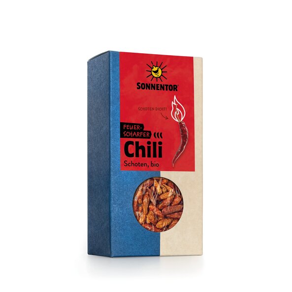 Chili Schoten kbA, 25g ganz