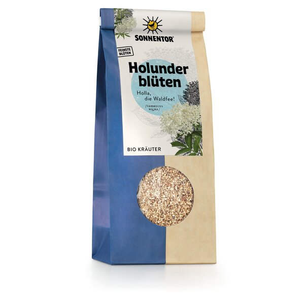 Holunderblüten gerebelt kbA, 80 g