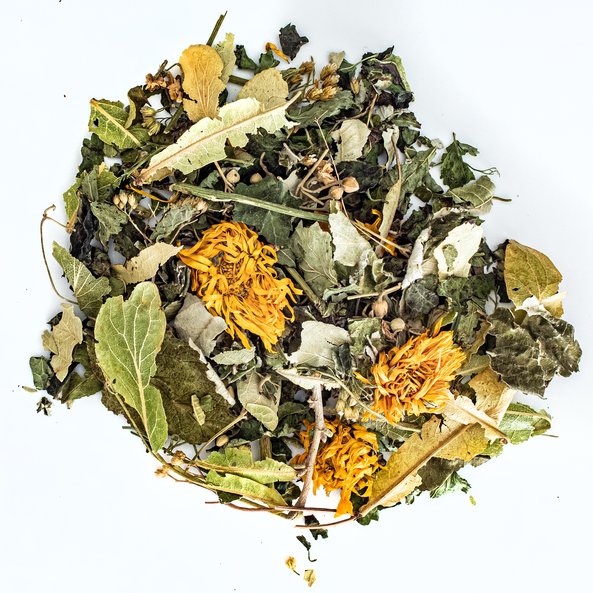 Photo of Wild Herbs Tea loose.