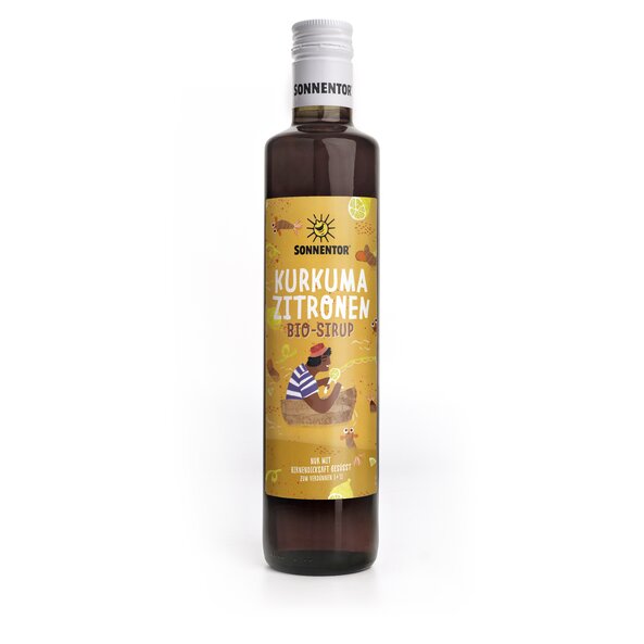Kurkuma-Zitronen Sirup bio 500 ml | © SONNENTOR