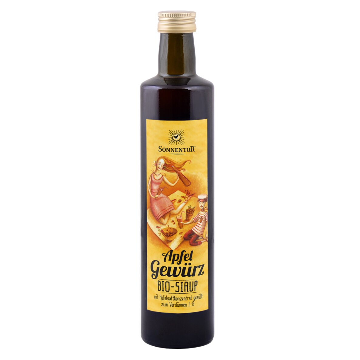 Apfel-Gewürz Sirup bio 500 ml online kaufen | SONNENTOR.com