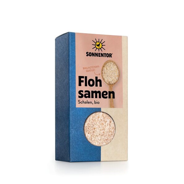 Flohsamenschalen bio 50 g, Packung