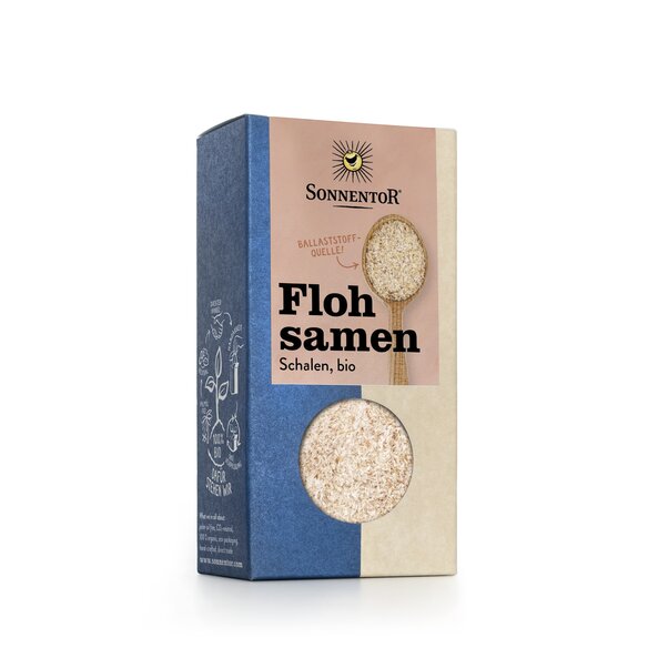 Flohsamenschalen bio 50 g, Packung | © SONNENTOR
