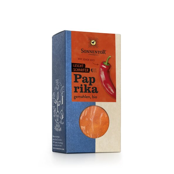 Paprika scharf gemahlen bio 50 g, Packung