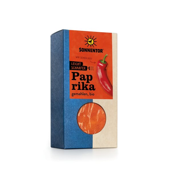 Paprika scharf gemahlen bio 50 g, Packung