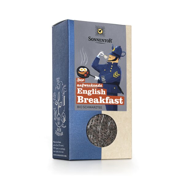 Der aufweckende English Breakfast Tee lose bio 70 g