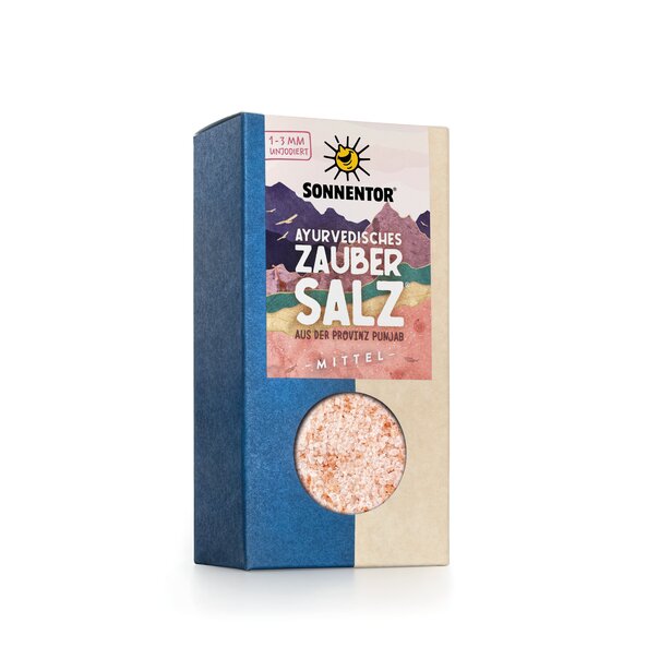 Ayurvedisches Zaubersalz® mittel, für Salzmühlen 150 g, Packung