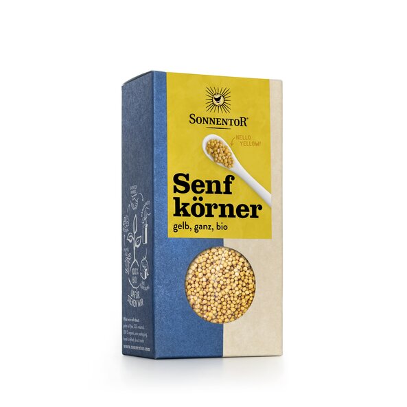 Senfkörner gelb kbA, 120 g