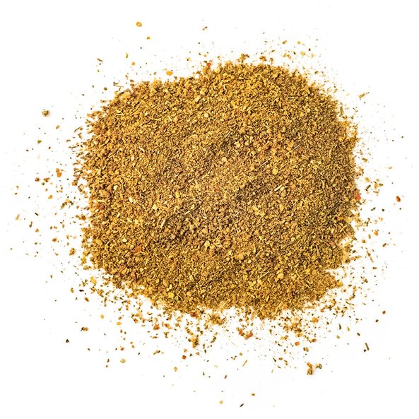 In the picture you can see the mediterranean spice mixture loose.