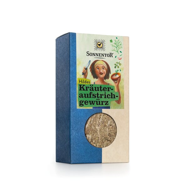 Hildes Kräuteraufstrich Gewürz bio 50 g, Packung