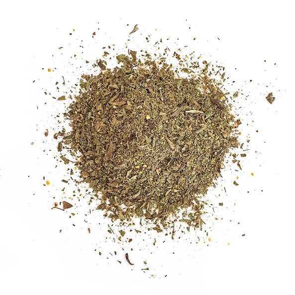 The photo shows Hilde's Herbs for Spreads Seasoning.