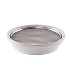 Sieve for cress with white-glazed dish