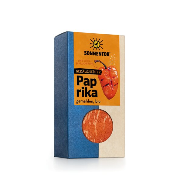 Paprika geräuchert bio 50 g, Packung