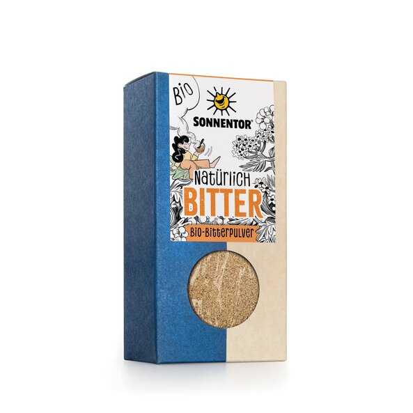 Bitterpulver Natürlich BITTER bio 60 g, Packung