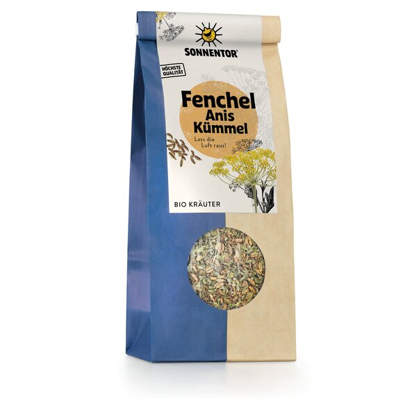 Fenchel-Anis-Kümmel lose bio 150 g