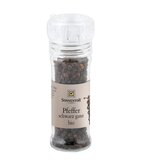 Spice Mill with whole Black Peppercorns bio