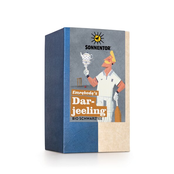 Schwarztee Darjeeling bio, Doppelkammerbeutel