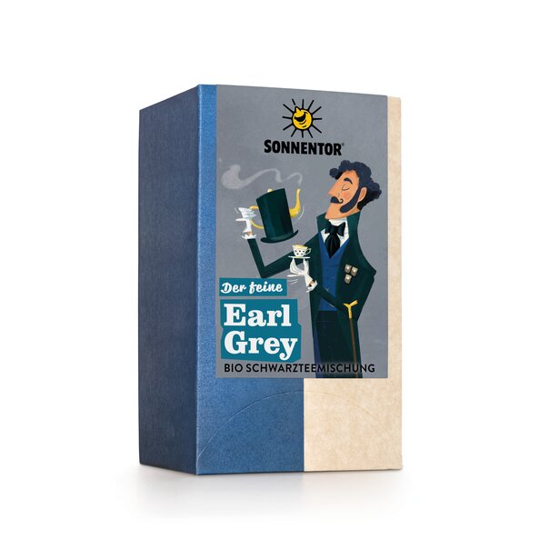 Schwarztee Earl Grey bio, Doppelkammerbeutel
