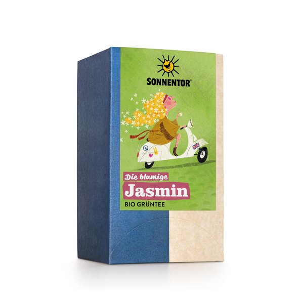 Grüntee Jasmin bio, Doppelkammerbeutel