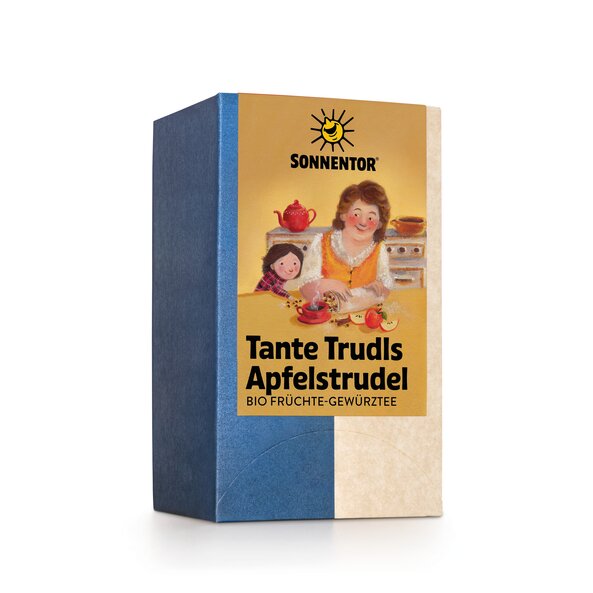 Tante Trudls Apfelstrudel bio 45 g, Doppelkammerbeutel