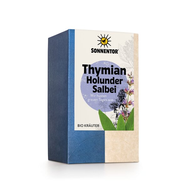 Thymian-Holunder-Salbei bio 23,4 g, Doppelkammerbeutel