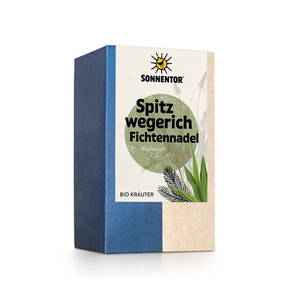 Spitzwegerich-Fichtennadel bio 23,4 g, Doppelkammerbeutel