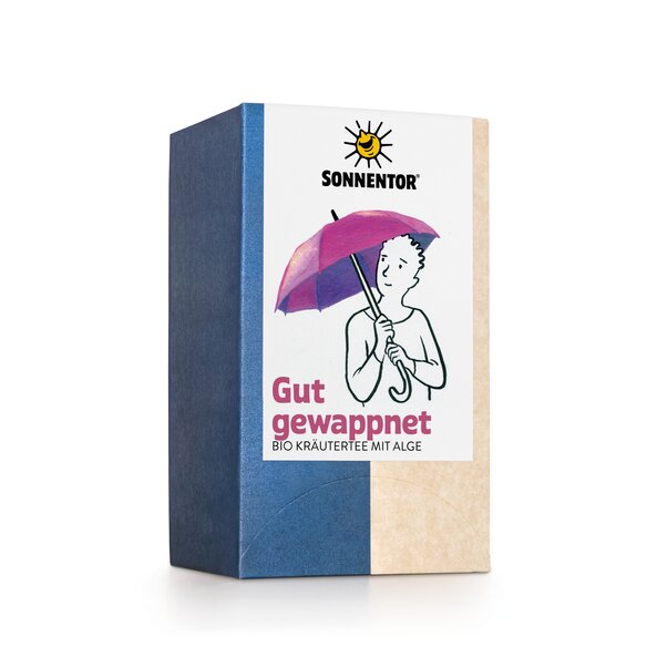 Gut gewappnet Tee bio 27 g, Doppelkammerbeutel