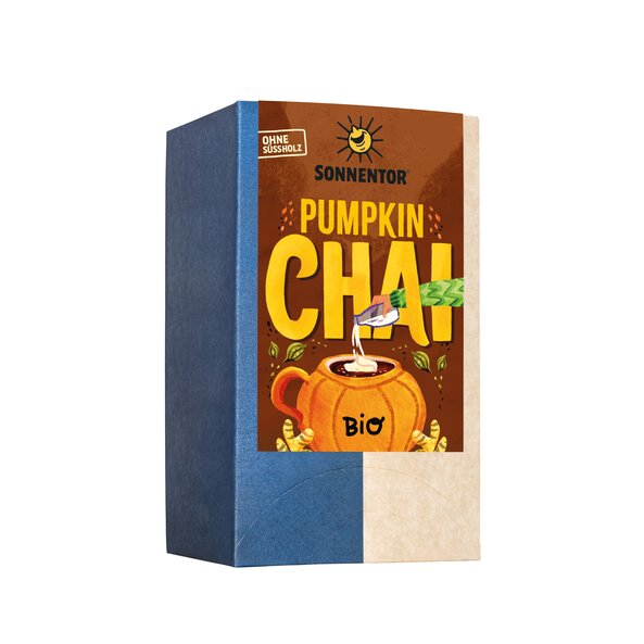 Pumpkin Chai bio 32,4 g, Doppelkammerbeutel