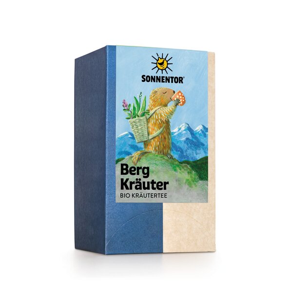 Bergkräuter Tee bio 27 g, Doppelkammerbeutel