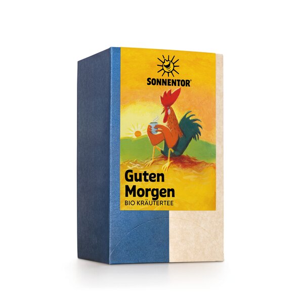 Guten Morgen-Kräutertee bio, Doppelkammerbeutel
