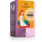 A purple pack chai rooibos fire tea. On the package you can see a girl sitting on a cushion and drinking tea.