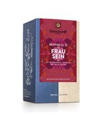 Being a Woman Tea bio double chamber bag