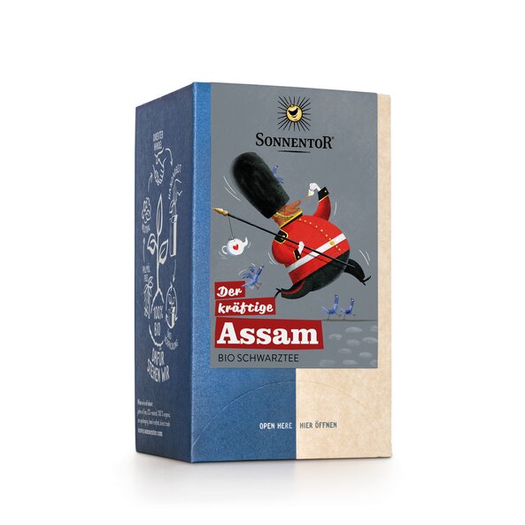 Assam English Tea bio, Doppelkammerbeutel