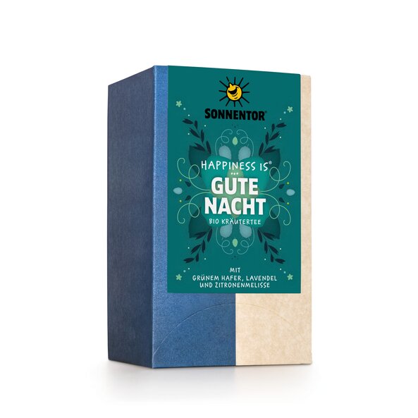 Gute Nacht Tee Happiness is® bio 27 g, Doppelkammerbeutel | © SONNENTOR